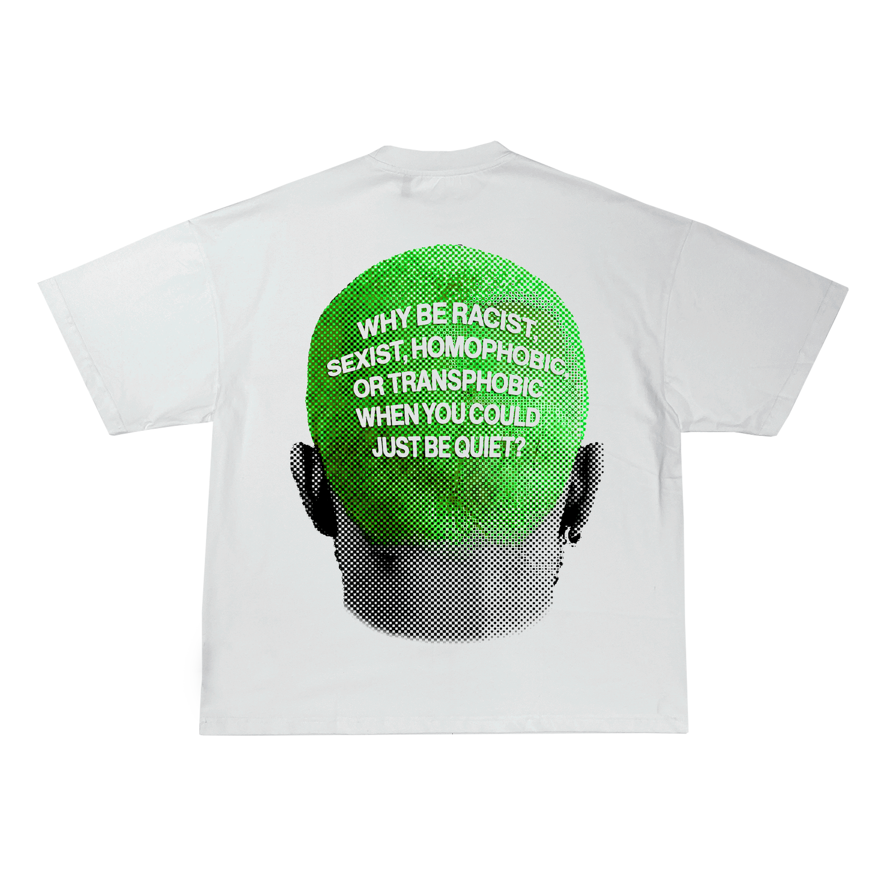 BLONDED GREEN TEE