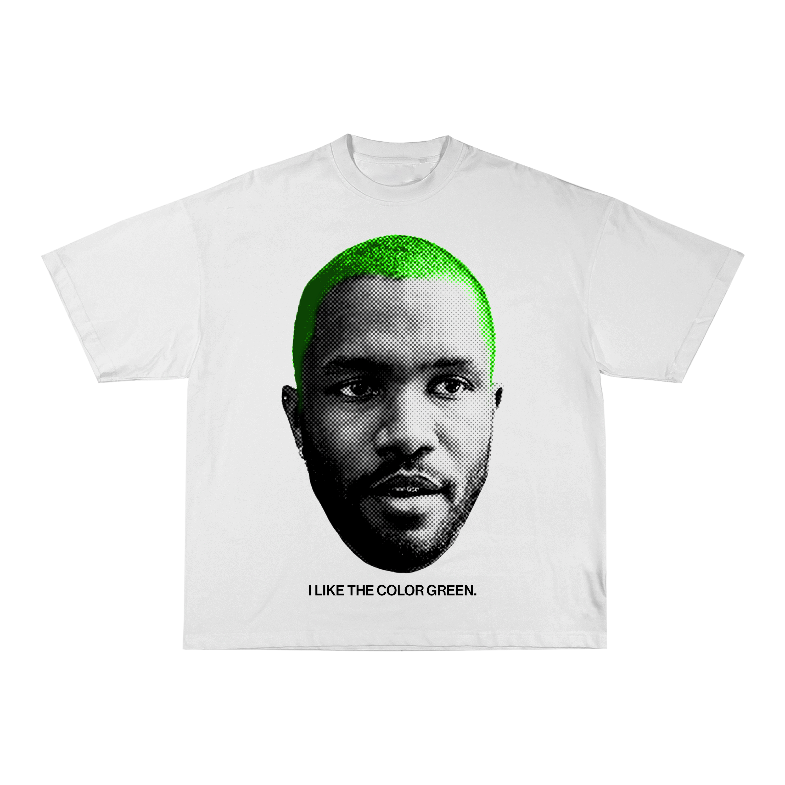 BLONDED GREEN TEE